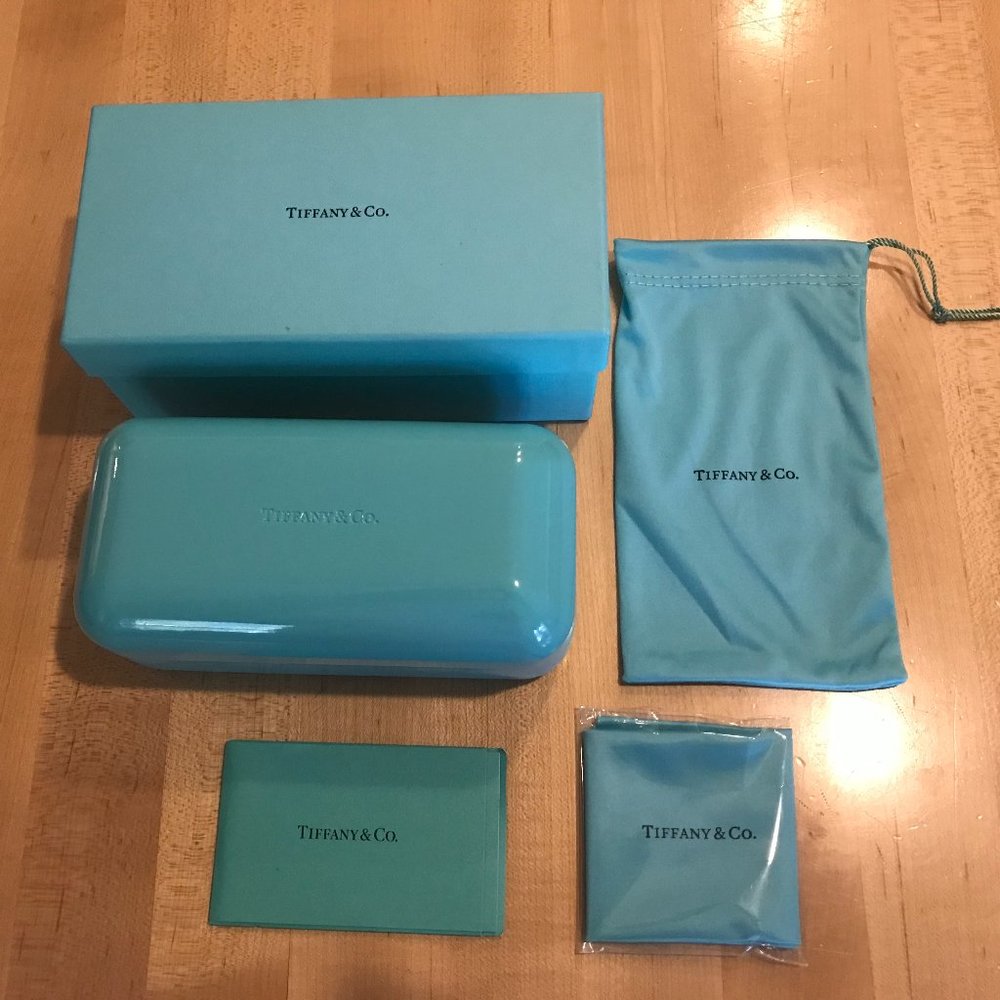 Tiffany & Co. Sunglass Case w/ Accessories